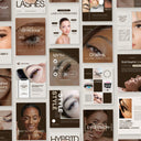 Lash Technician Instagram Template Bundle