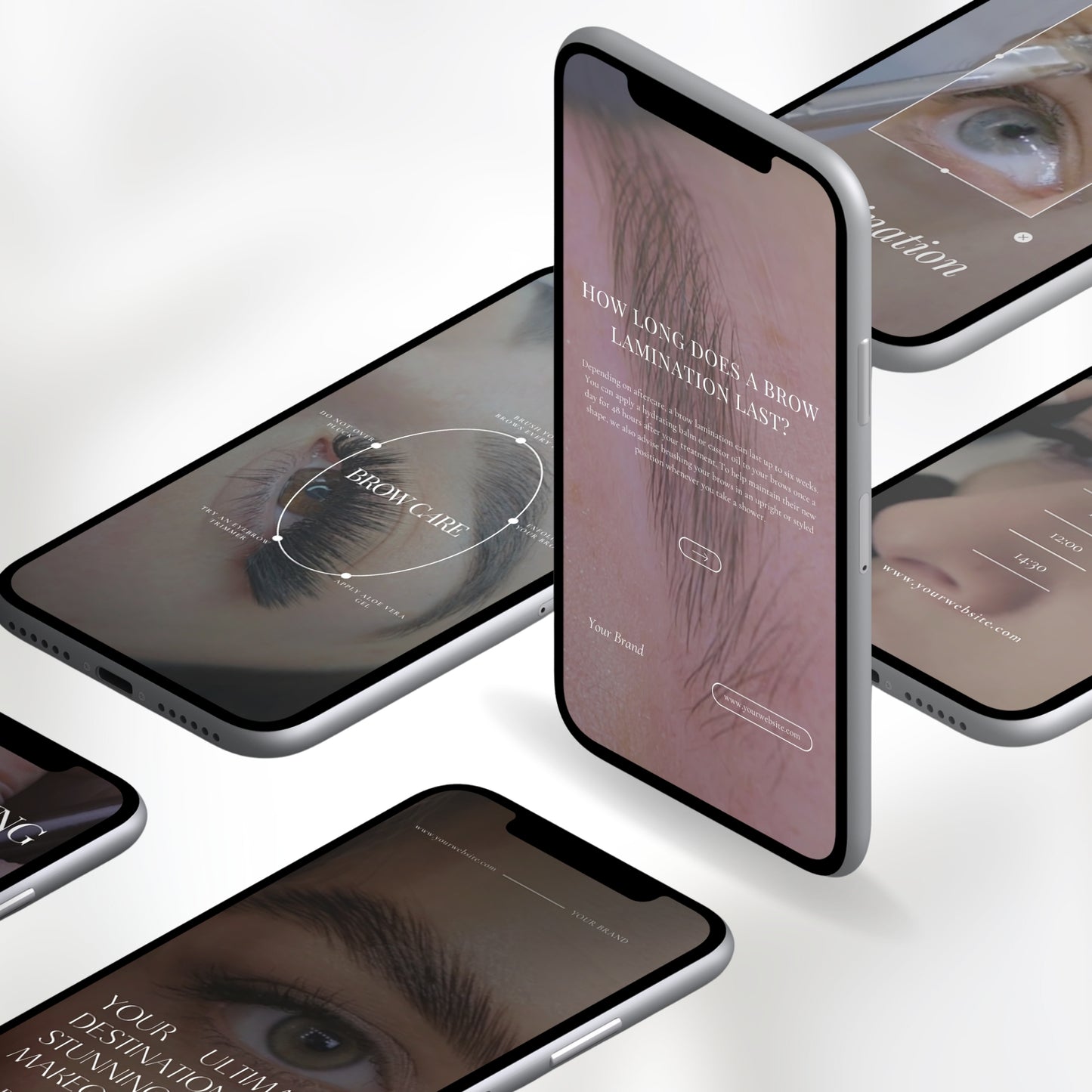 Brow Technician social media reels videos