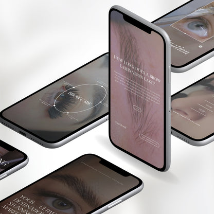 Brow Technician social media reels videos