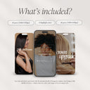 Beige Hairstylist social media template