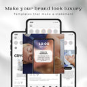 Cryotherapy Instagram Templates