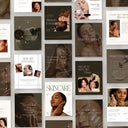 Skincare Brown Social Media Templates