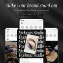 Black Brow Specialist Social Media Templates