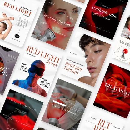 Red Light Therapy Social Media Pack