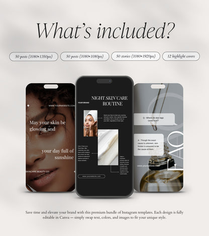Skincare Specialist Social Media Pack