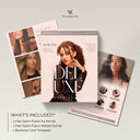 Hairstylist Printable Flyers | Business Card Template