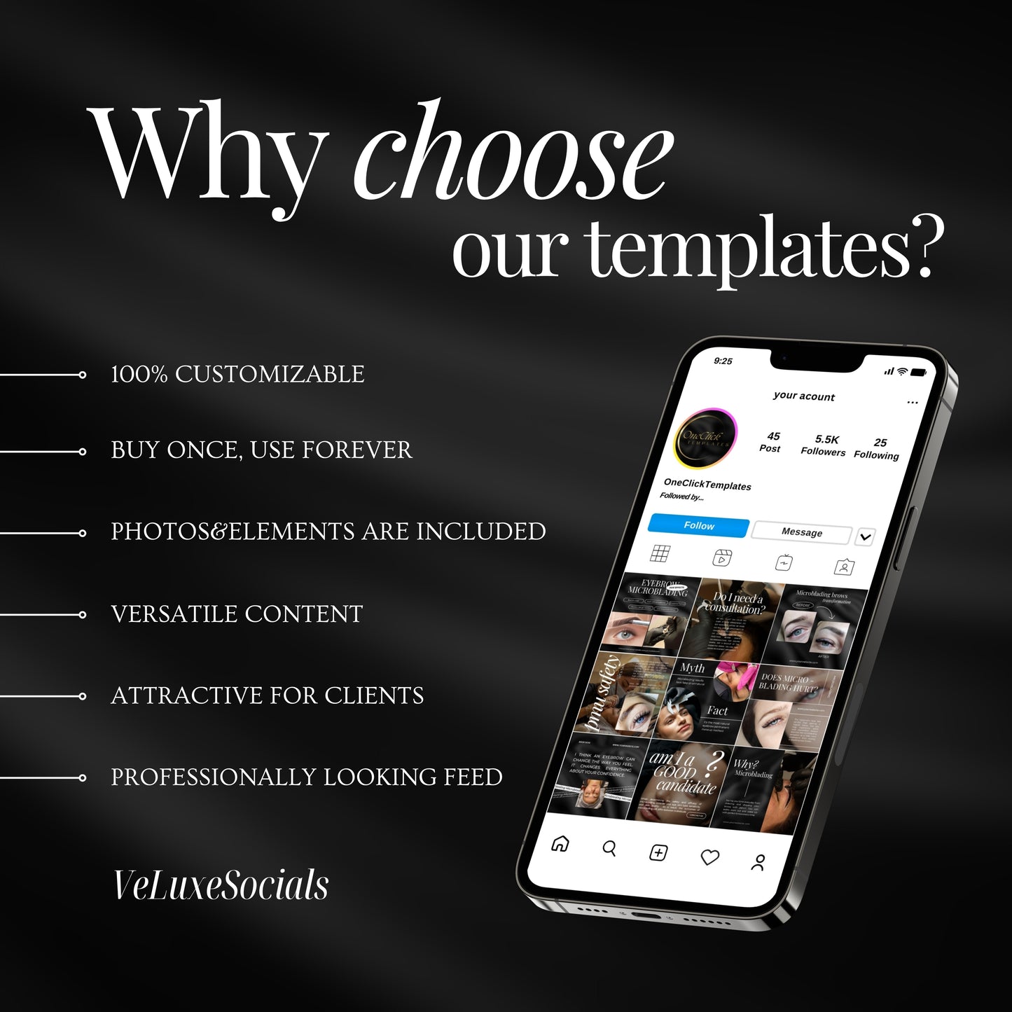 Microblading Social Media Templates