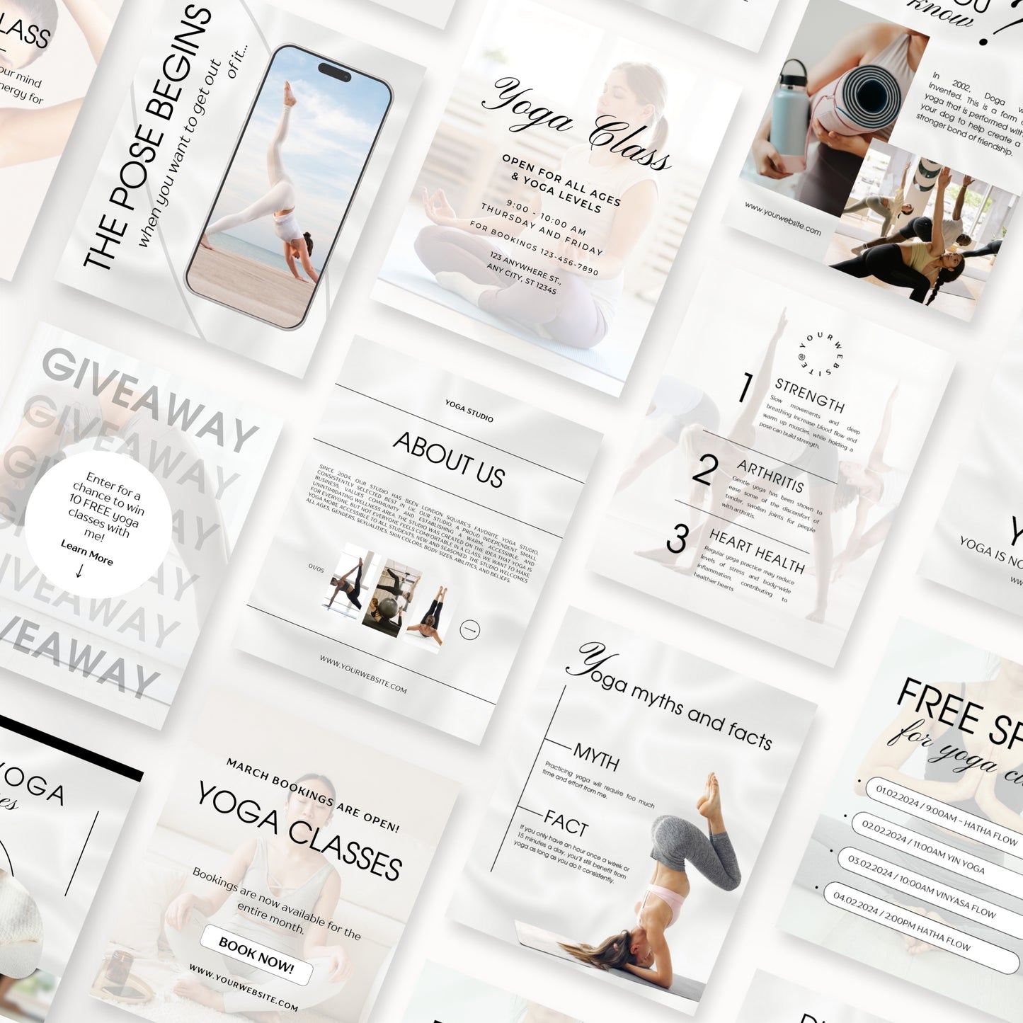 Yoga Coach Social Media Template