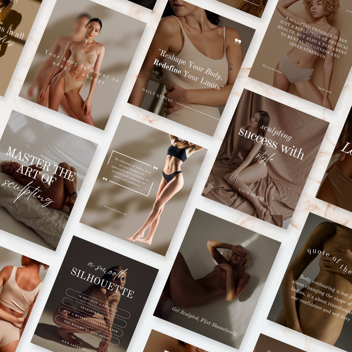 Body Sculpting Social Media Quotes