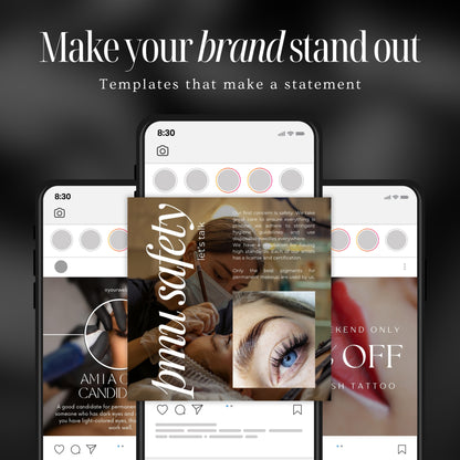 850 Permanent Makeup Social Media Bundle
