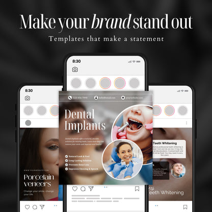 600 DENTAL CARE SOCIAL MEDIA BUNDLE