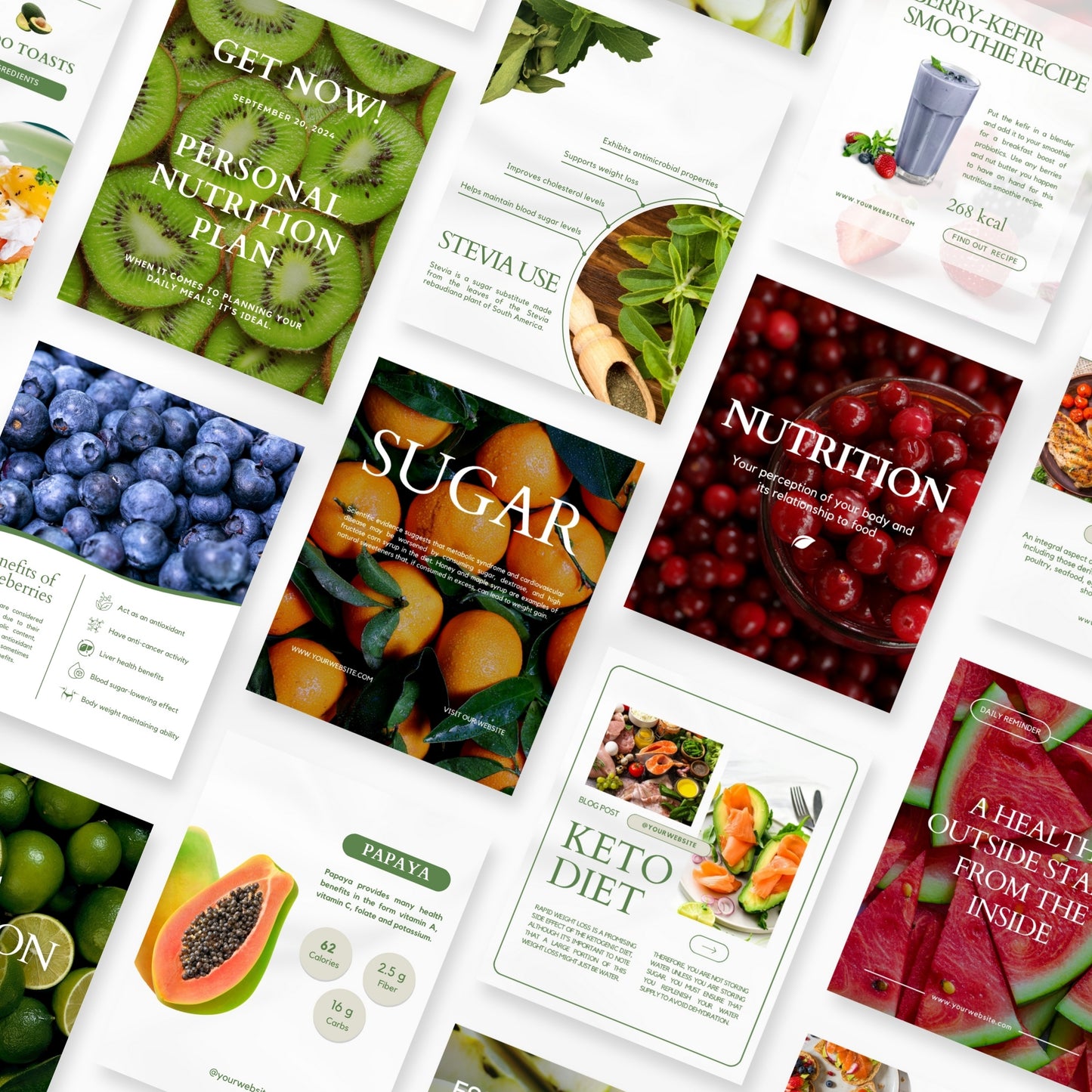Nutrition Coach social media template