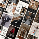 Fashion social media templates