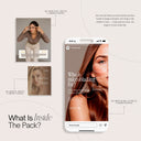 Brow PMU social media template | Microblading, Brow Tattoo posts
