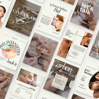 Chemical Peel Social Media Pack