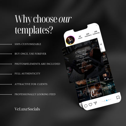 Fitness Coach Social Media Quote Templates