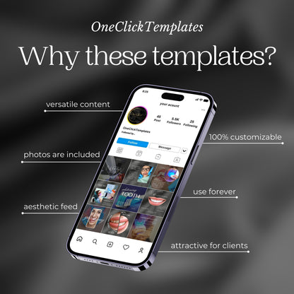 120 Teeth Whitening Instagram Templates