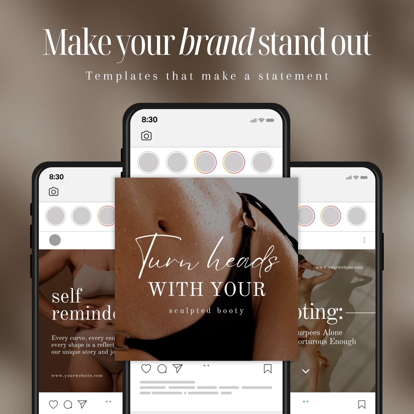 Body Sculpting Social Media Quotes