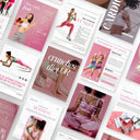 Fitness Coach Social Media Templates For Her