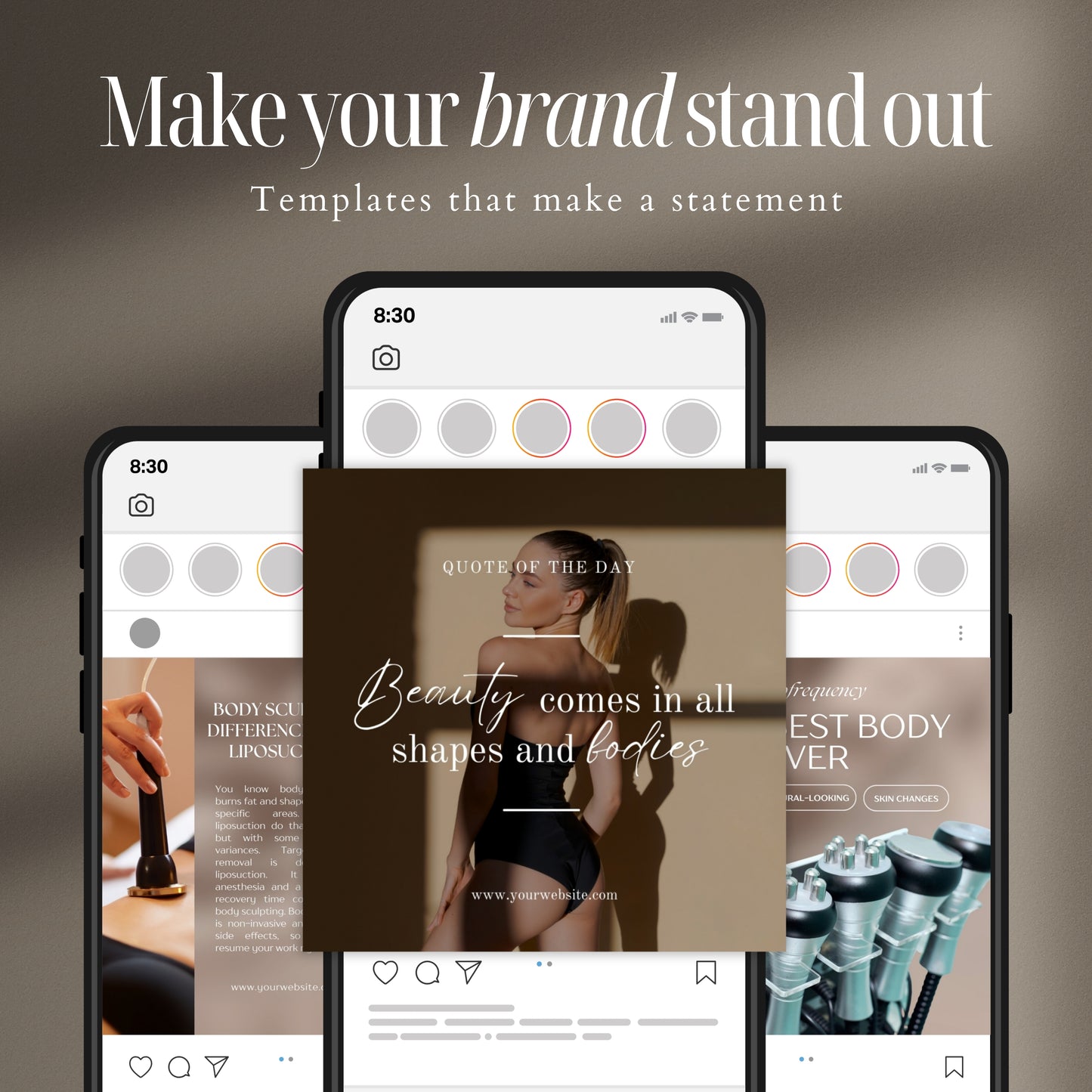 500 Body Contouring Social Media Bundle