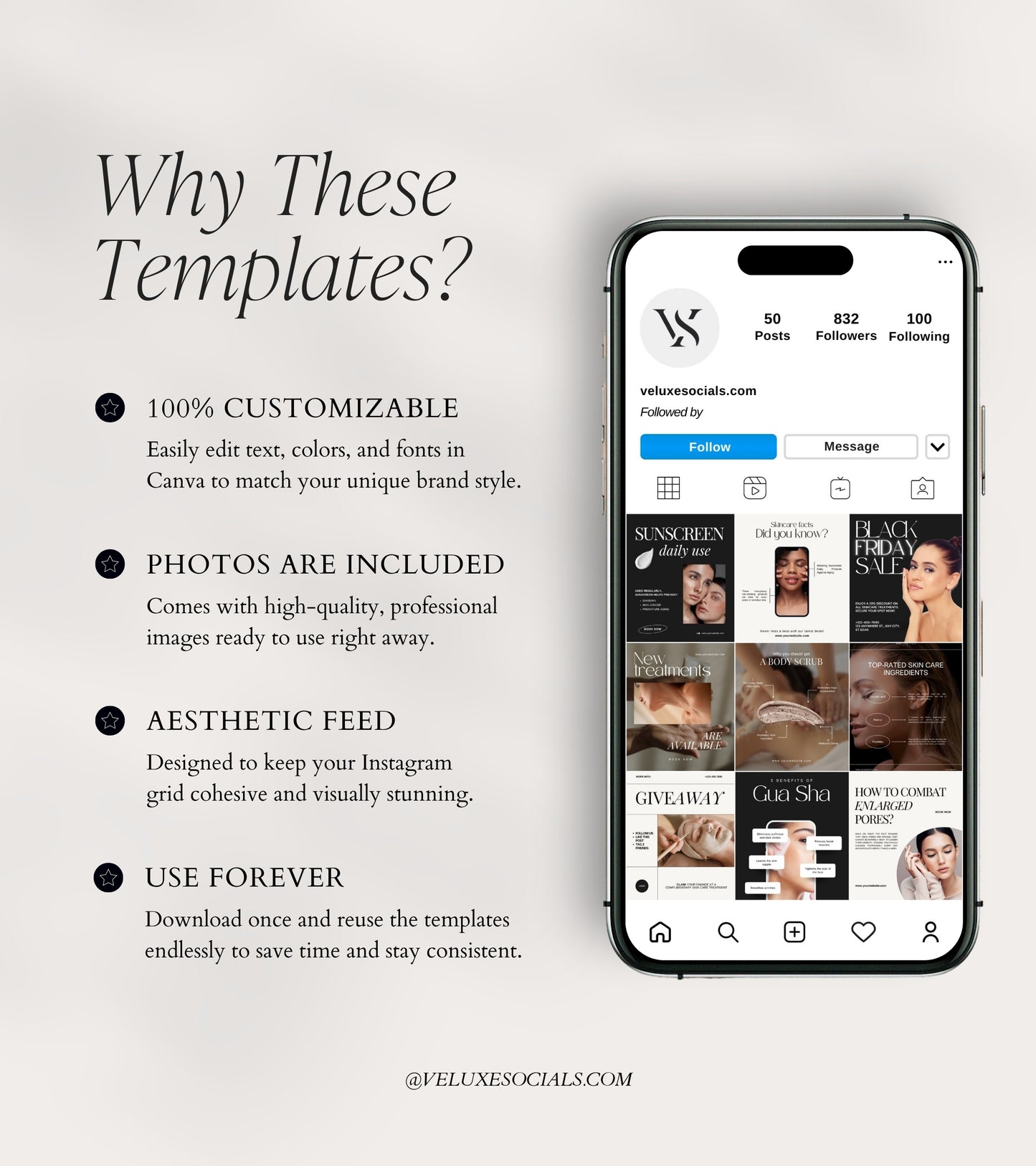 Skincare Specialist Social Media Pack
