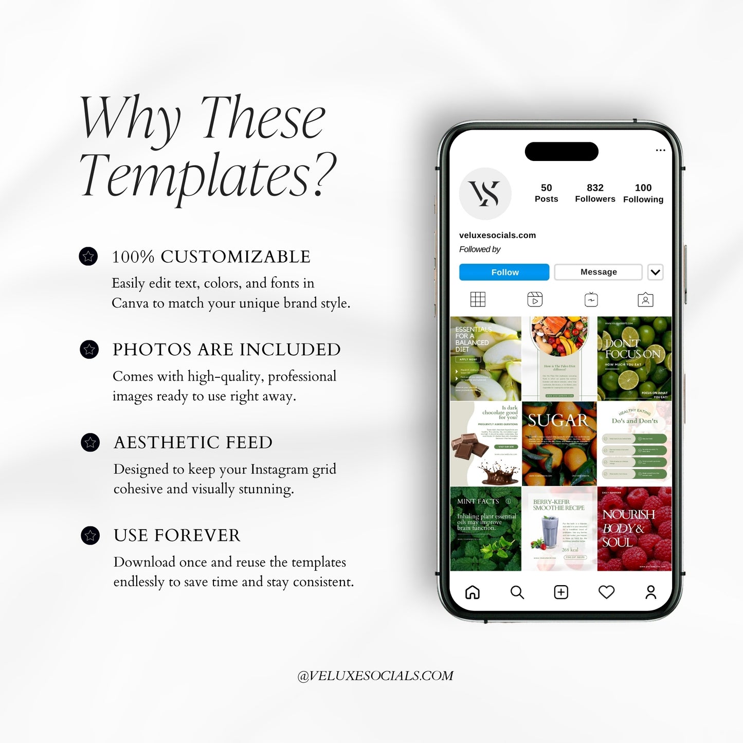 Nutrition Coach social media template