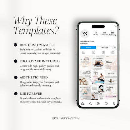 Yoga Coach Social Media Template