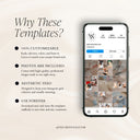 Beige Body Contouring Instagram template
