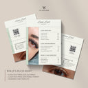 Lash Artist Price List Template
