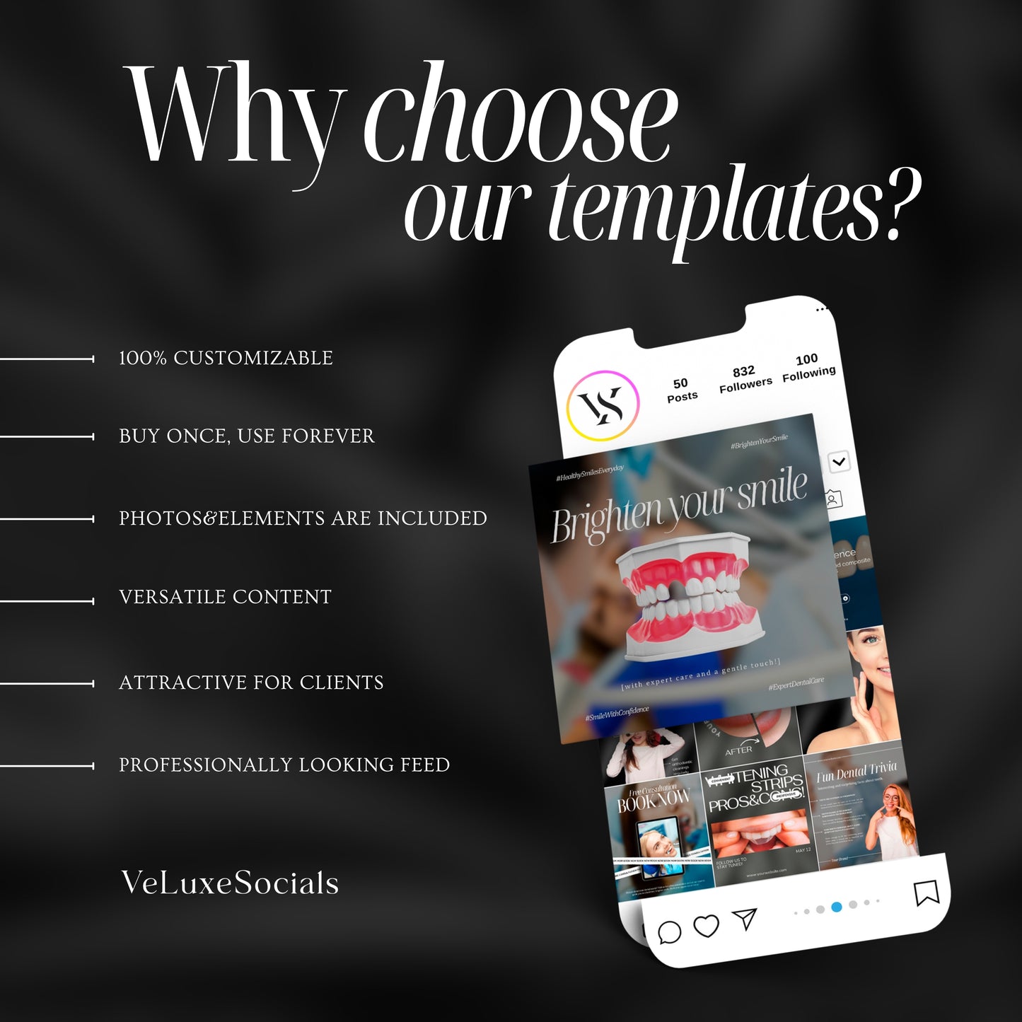 600 DENTAL CARE SOCIAL MEDIA BUNDLE