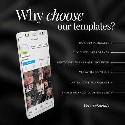 Lip Blushing Social Media Templates