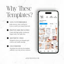 Light Laser Hair Removal Social Media Templates