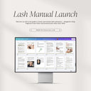 Classic/Volume Eyelash Extension Training Manual (with PRR)