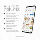 Lemon Bottle Instagram Templates White Theme