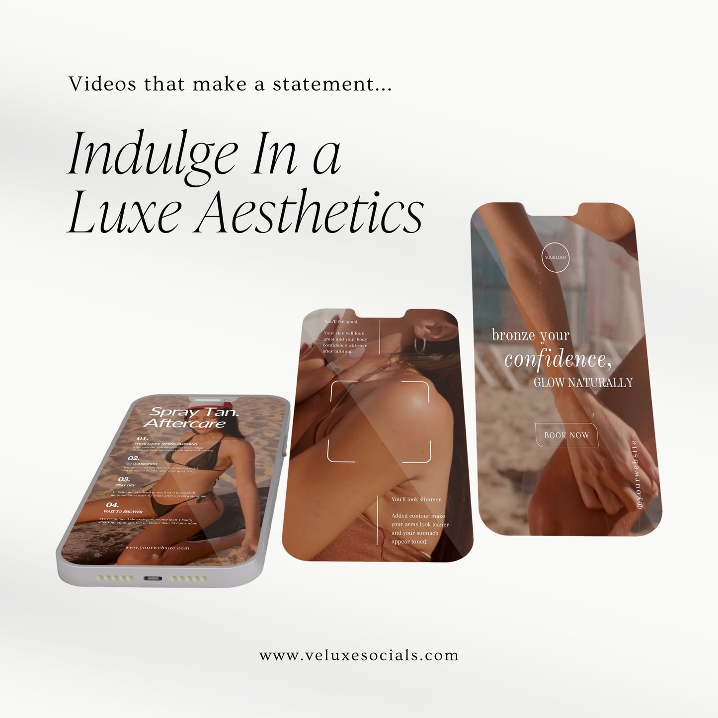 Spray Tan Social Media Video reels