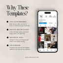 Fashion social media templates