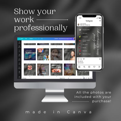 120 Teeth Whitening Instagram Templates