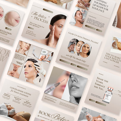 Botox&Fillers Instagram Templates