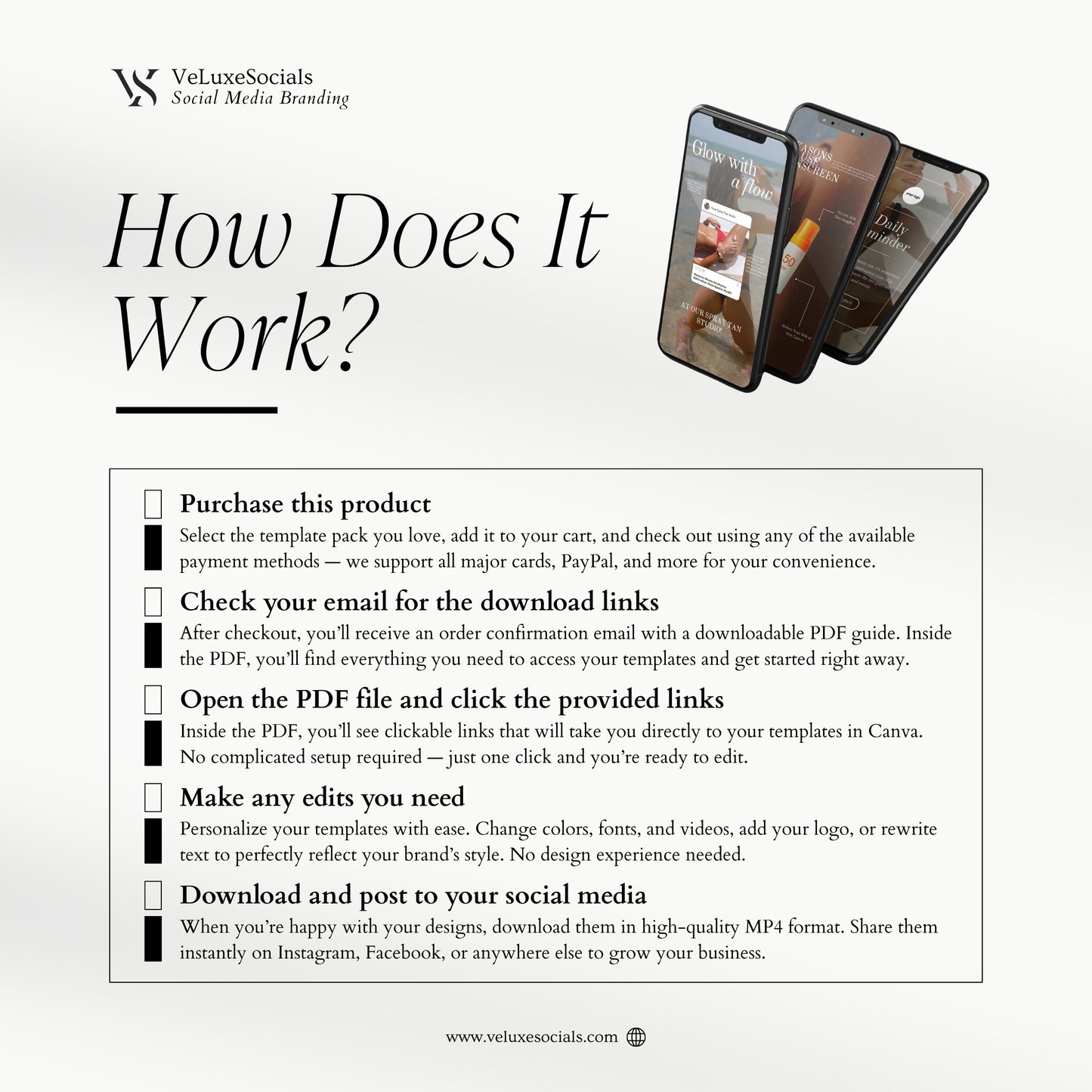 Spray Tan Social Media Video reels