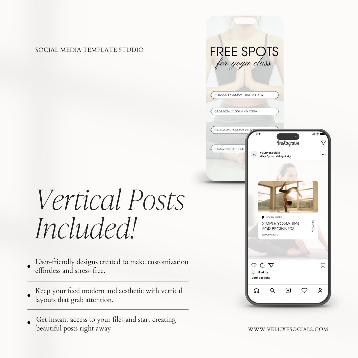 Yoga Coach Social Media Template