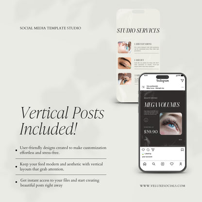 Lash Technician Social Media Pack