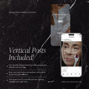 Microneedling social media templates