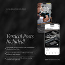 Massage Gun social media posts