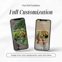 Nutrition coach social media video reels