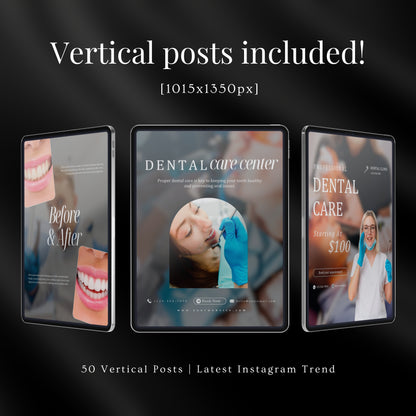 Dentist | Teeth Care Social Media Templates