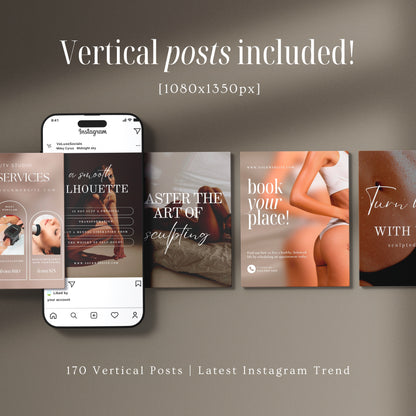 500 Body Contouring Social Media Bundle