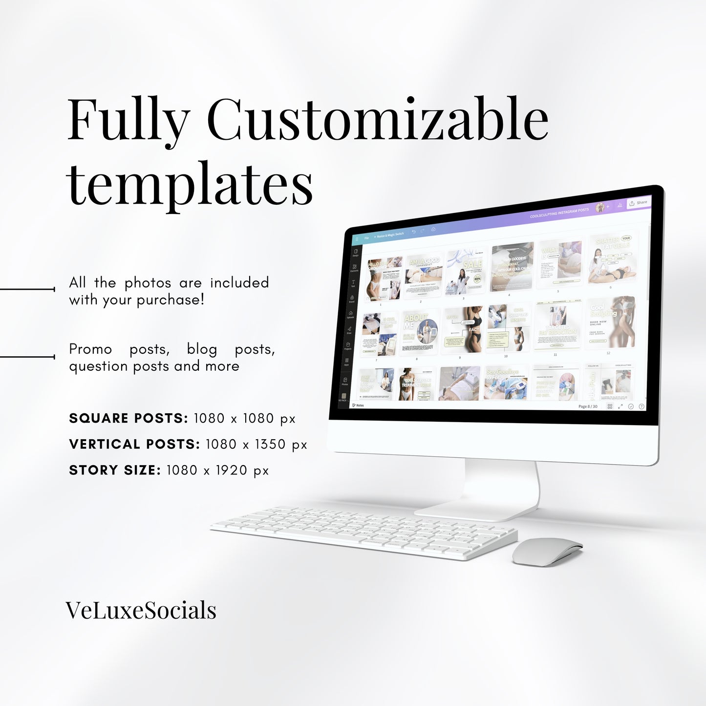 CoolSculpting social media templates