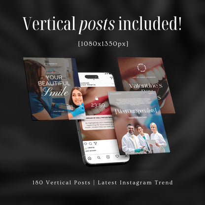 600 DENTAL CARE SOCIAL MEDIA BUNDLE