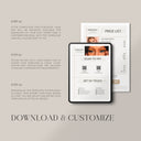 Beauty Artist Price List Printable Template