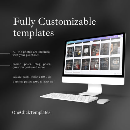 Fitness Coach Social Media Templates